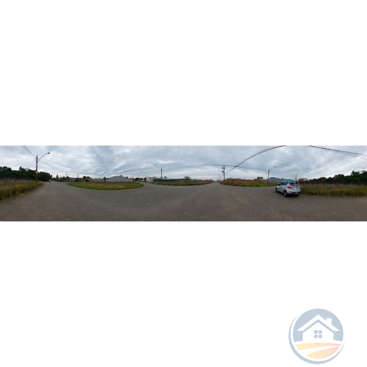 Terreno no bairro Flora Rica II, Lado Linha